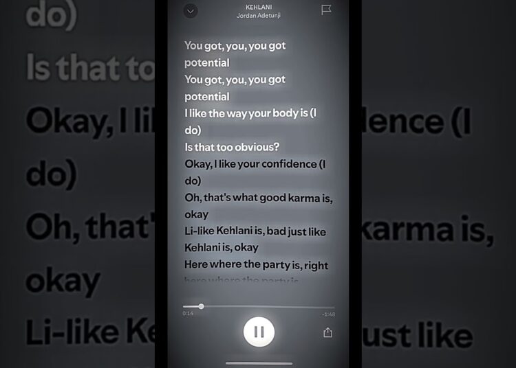 KEHLANI | Jordan Adetunji | #spotify #music #audio #songlyrics #lyricvideo #lyrics #song