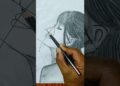 face Drawing techniques 🥹🥰🫶#art #artist #ytshorts #painting #viral #cute #artwork