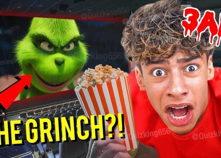 FERRAN got ATTACKED from THE GRINCH at 3AM! đ± (The Royalty Family)