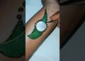stylish name Kali coins tattoo mehndi design ll M letter design #artist #shorts #trending #youtube
