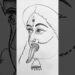 Kali maa drawing #art #youtubeshorts #sketch #painting #shortsvideo #artist #shorts #trending #kali