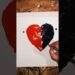 ❤️🖤 #youtube #art #painting  #viralshorts #trending