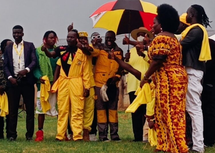 President Museveni Meets Acholi Artists in Amuru, Spreading Smiles and Hope