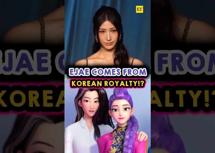 EJAE Comes From Korean ROYALTY!? 👑 😱 #kpopdemonhunters #kpop #shorts