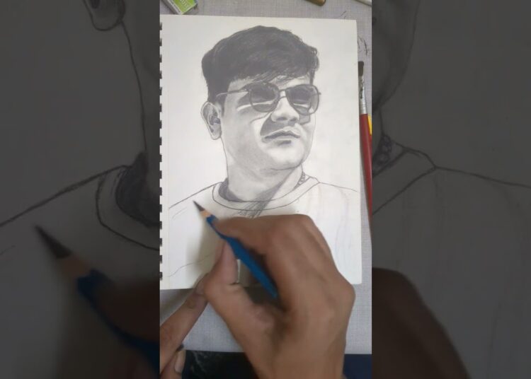 subscriber Sketch✍🏻 #drawing #sketch #artist #virel #pencildrawing  #trending #artist #commisionwork