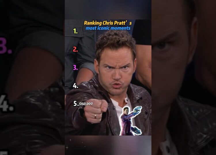 Ranking Chris Pratt’s most iconic moments.#ChrisPratt#celebrity#fyp#actor