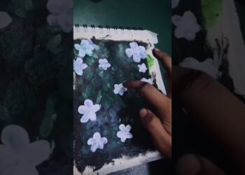Painting with hands is therapy 😌|Sanvi’s art corner ✨#subscribe #therapy #arttherapy #loveart #viral