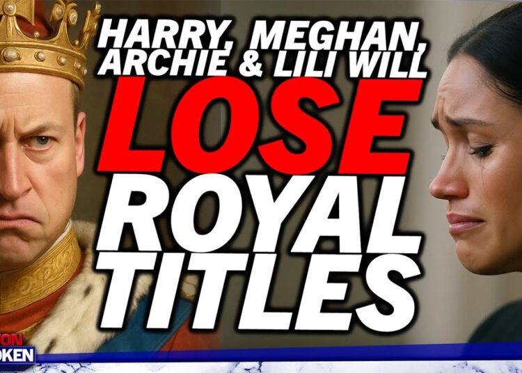 William to strip Prince Harry, Meghan Markle, Archie & Lili of royal titles after Andrew: “It’s war”