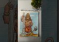 Hanuman drawing 🤩 #shorts #art #hanuman #drawing