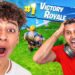 My Dad Finally Wins Victory Royale!