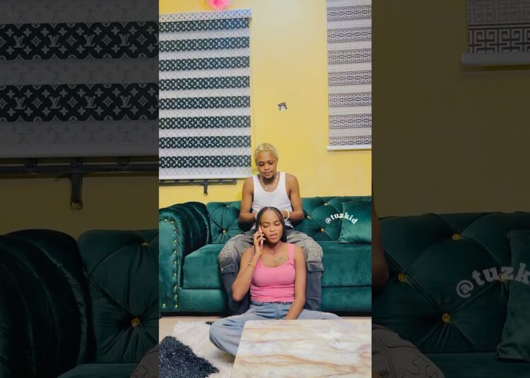 My girlfriend gossiping about Regina daniel #comedy #funny #tuzkid #fyp #viral #trendingshorts