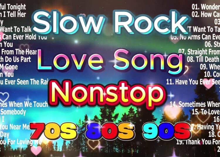 Slow Rock Love Songs 70s 80s 90s Collection 💖 Nonstop Slow Rock Pinoy Medley – Best Old Love Songs