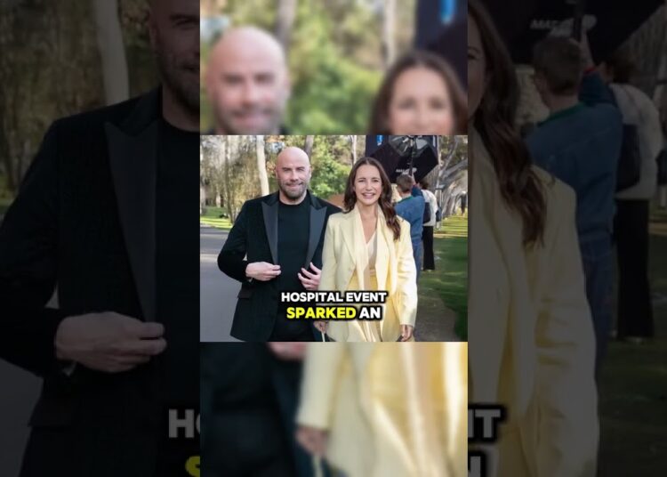 John Travolta, 75, is welcoming his new wife. #celebrity