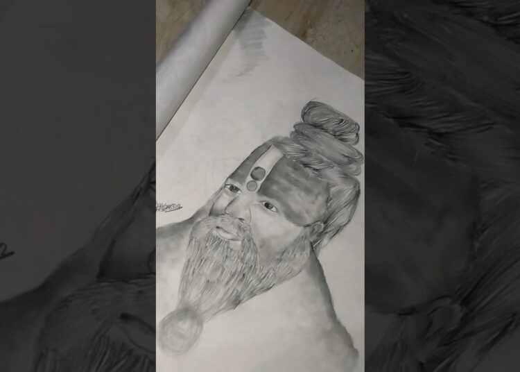 Premananand maharaji ka drawing.#art #drawling #drawing #sketchful #sketching #artist #shortsviral