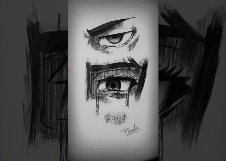 Day-3 drawing challenge 🔥@fine_tae.st95 #animeartist #animeeart #artist #youngartist #art