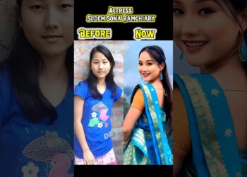 Actress Sudem Sona Before & Now #shorts #celebrity #bodoreals #ytshorts #realfamily