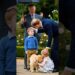 Rare moment: Charles smiles with Harry 💫#royal #royalfamily #kingcharles #princeharry #archie