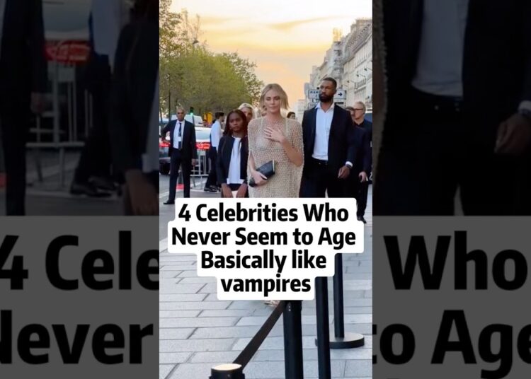 4 Celebrities Who Never Seen to Age Basically like vampires #celebrity #famous #fyp #foryou