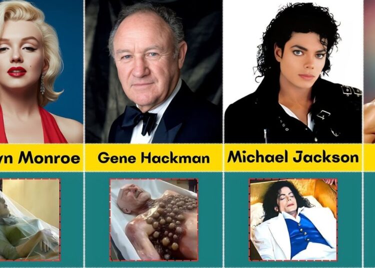 😱 55 Shocking Open Casket Photos of Famous Celebrities🕊️