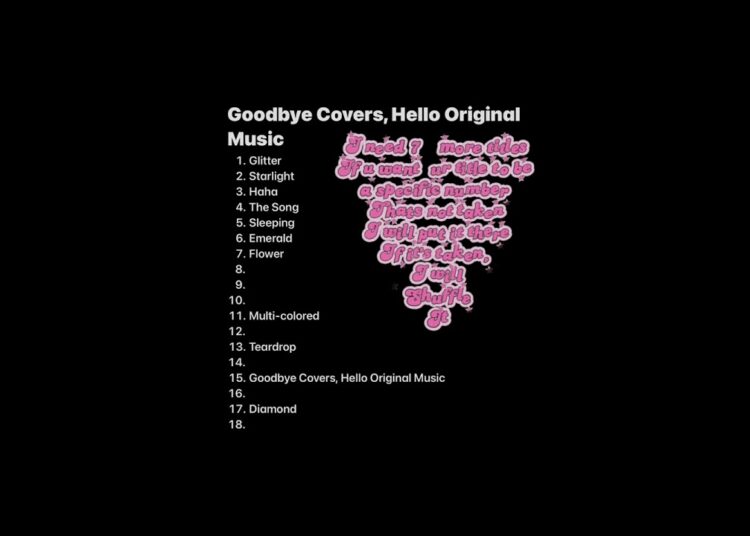 #boost #music #musicartist #artist #smallartist #album #gchom #tracklist #gchomtracklist