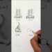 How to Draw Nose ✨️ (front and side view) #shorts #drawing
