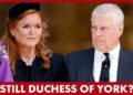 Prince Andrew’s Former Wife REACTS To Losing Her Royal Title | HELLO!