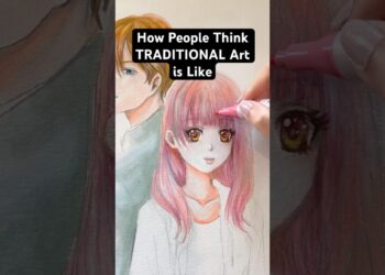 How People Think TRADITIONAL Art is Like #drawing #art #artskills #artlovers #fypage #artcommunity