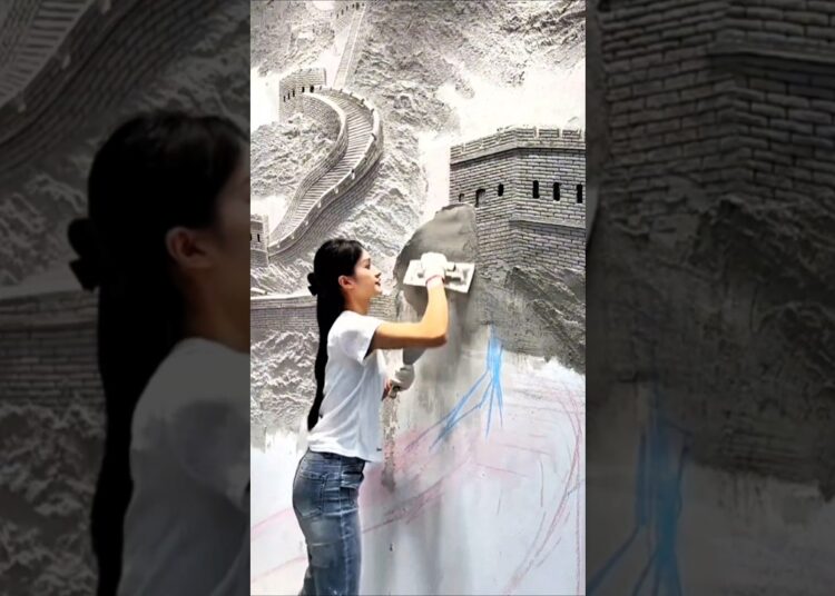 mural art 😱 #beautiful #art #funny #song #music #painting #oilpainting #trend #homedecor #painter