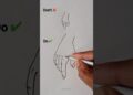 Hand Drawing ✨😱 #sakilart #draw #artist #shortsfeed