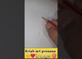 target 1kkrishna art 🎭🎨//#drawing #viral#art#ytshorts #artist#artdrawing#krishna #rap 💗❤️🤩#reaction