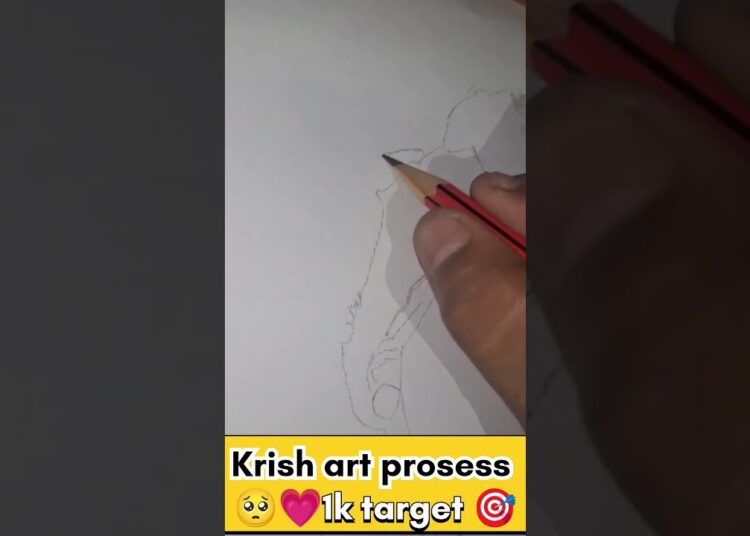 target 1kkrishna art 🎭🎨//#drawing #viral#art#ytshorts #artist#artdrawing#krishna #rap 💗❤️🤩#reaction