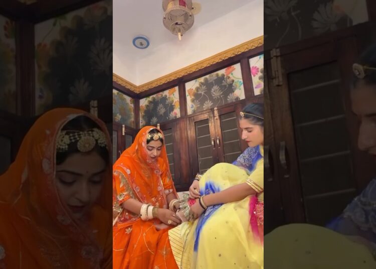 royal rajput baisaraj – sister in law & brother love with baisaraj #siblings #royal #udaipur #love