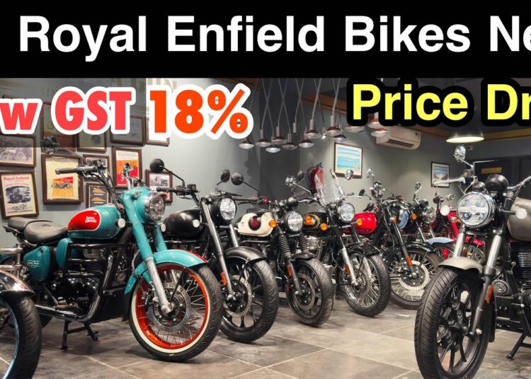 New All Royal Enfield latest price List After 18% GST✅ review video #royalenfield #bullet350