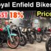 New All Royal Enfield latest price List After 18% GST✅ review video #royalenfield #bullet350