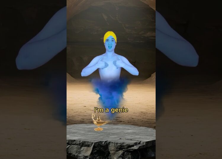 Man fumbles his genie wishes #comedy #music #parody of Genie In A Bottle by Christina Aguilera