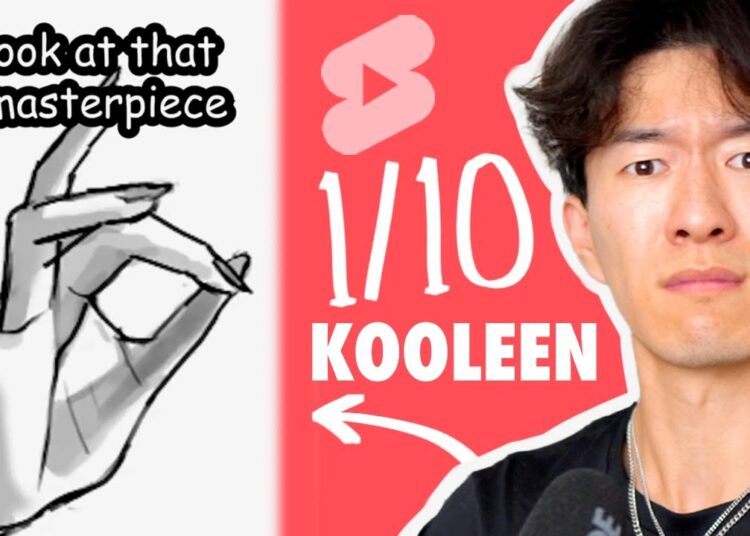 RATING YOUTUBE SHORTS ART TUTORIALS 😭 9