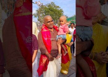 Actor & Director Venu Visited Tirumala Temple #tirupati #tirumala #tollywood #govinda #celebrity