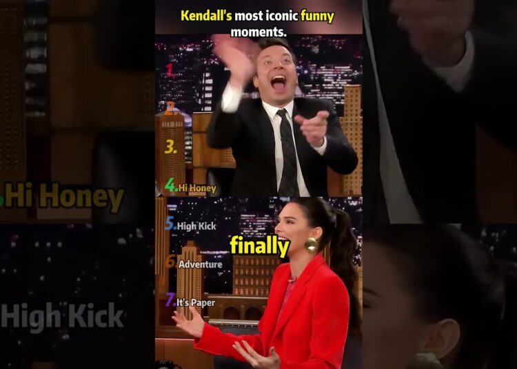 Kendall’s cold demeanor stands out the most#celebrity #funny #kendalljenner #kardashians #interview
