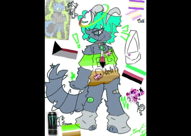 Fukouna girl trend #art #fukounagirl #watchtillend #edit #artist #digitalart #furry #therian