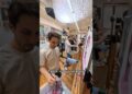 Four Artists Fight in an Oil Painting Battle