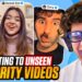 COMEDIANS REACT TO UNSEEN CELEBRITY VIDEOS