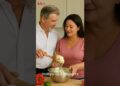 Pierce Brosnan and Keely Shaye Smith’s Sweet Cooking Moment#shorts #hollywood #celebrity