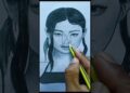 Face Drawing techniques… #art #ytshorts #drawing #technique #artwork #artist #jennie