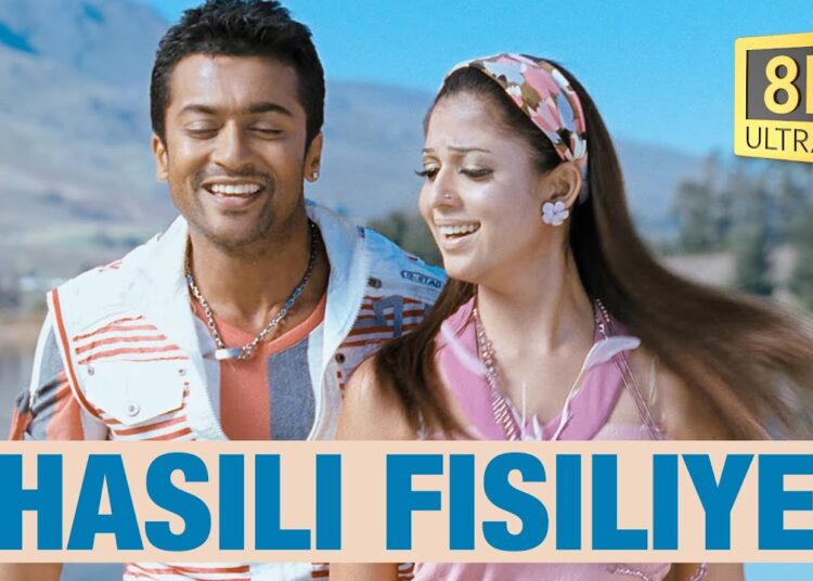 Hasili Fisiliye 8K/4K Video Song | Aadhavan | Suriya, Nayanthara | Harris Jayaraj