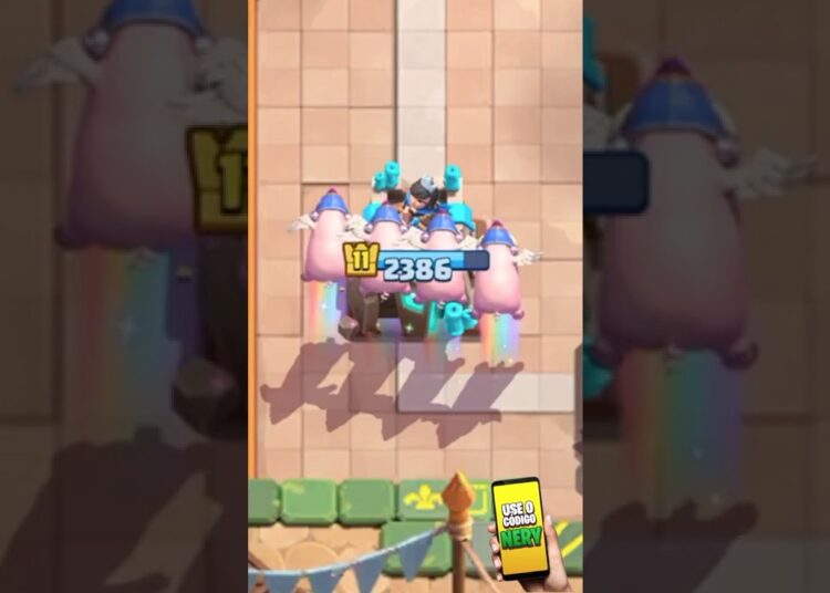 Nova EVO dos PORCOS REAIS #clashroyale