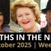 Who Died This Week | October 2025 #1 Celebrity Deaths & More