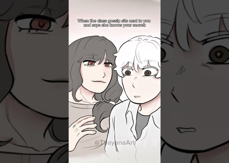 The class gossip is dangerous