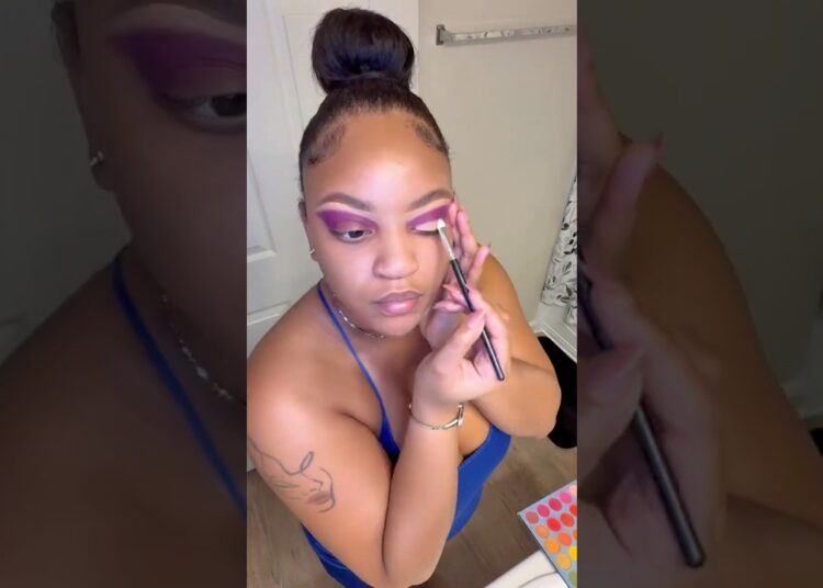 Royalty eye 👁️ 💟  #makeup