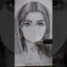 Face Drawing technique 🤗❤️#shorts #art #drawing #artist #satisfying