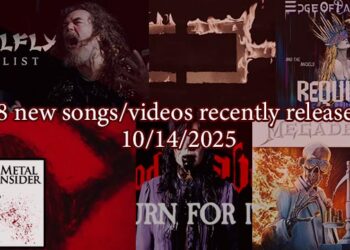 48 new songs/videos recently released – 10/14/2025